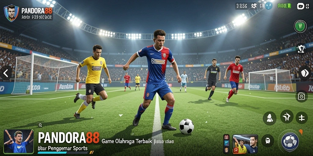 Gameplay menarik dalam PANDORA88 yang penuh aksi olahraga.