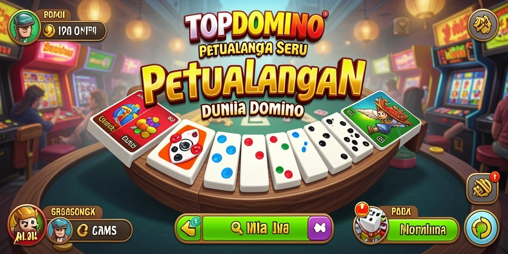 Gameplay seru yang membawa Anda berpetualang di dunia domino.