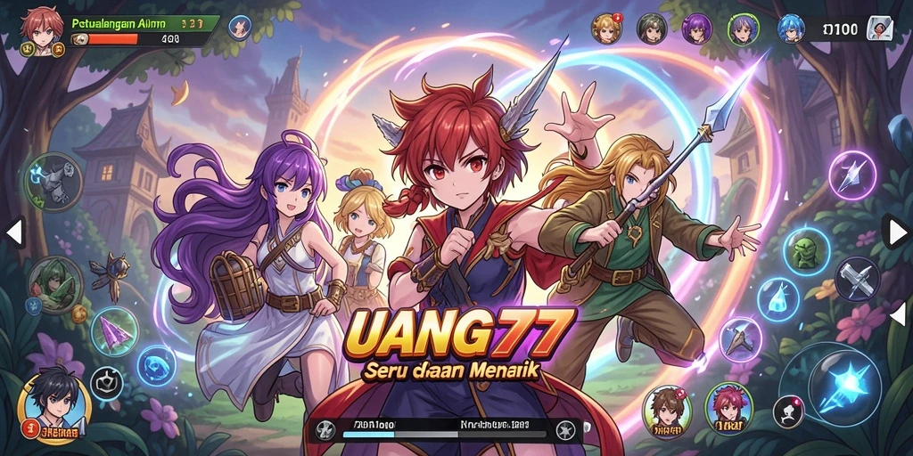 Tampilan menakjubkan dari gameplay UANG77 yang memikat.